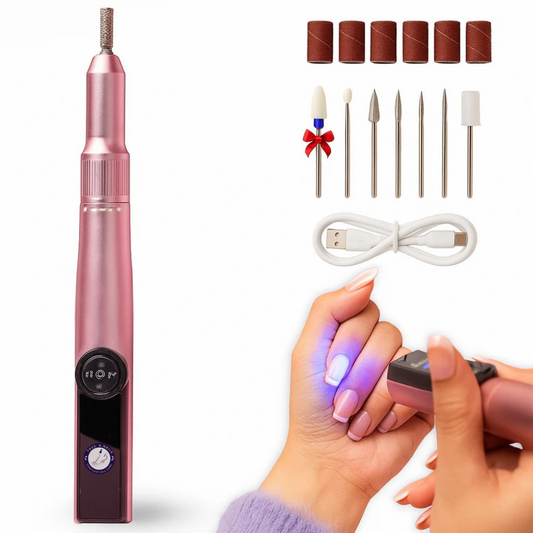 2-in-1 Electric Nail Drill & UV Lamp – 35,000 RPM for Acrylic & Gel Nails