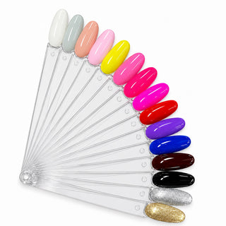 Gel Polish, 15 Colors in 15ml Bottles