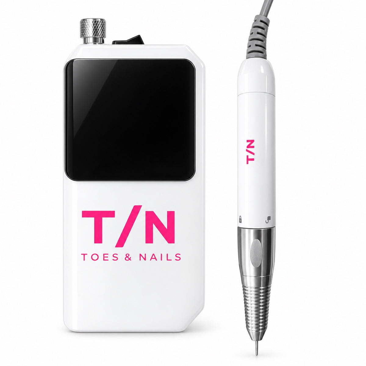 RN-813V nail drill control unit and slim white handpiece