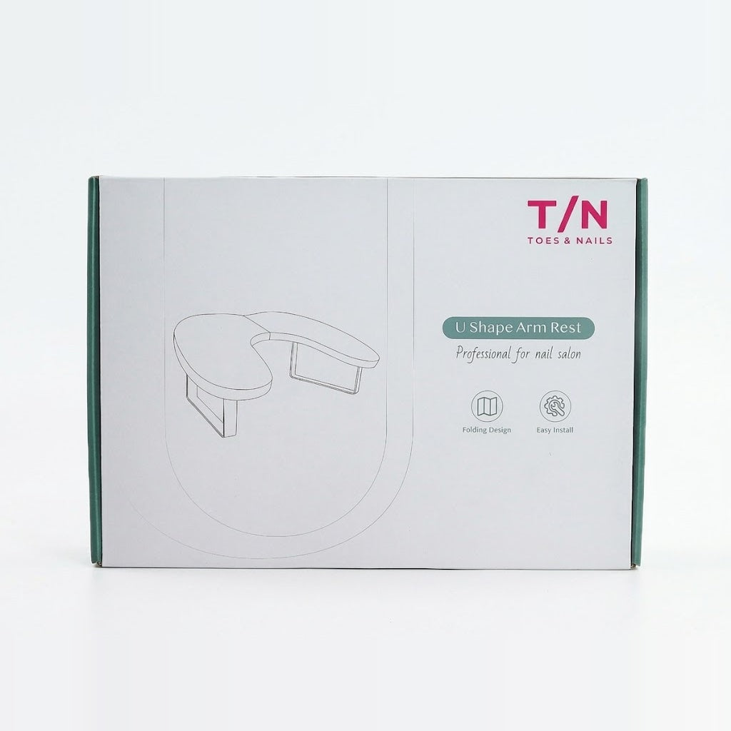 Toes & Nails U-shape arm rest retail box